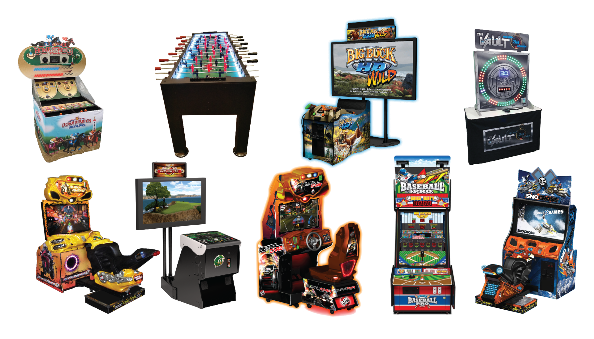 Arcade Game Room Events and Rentals