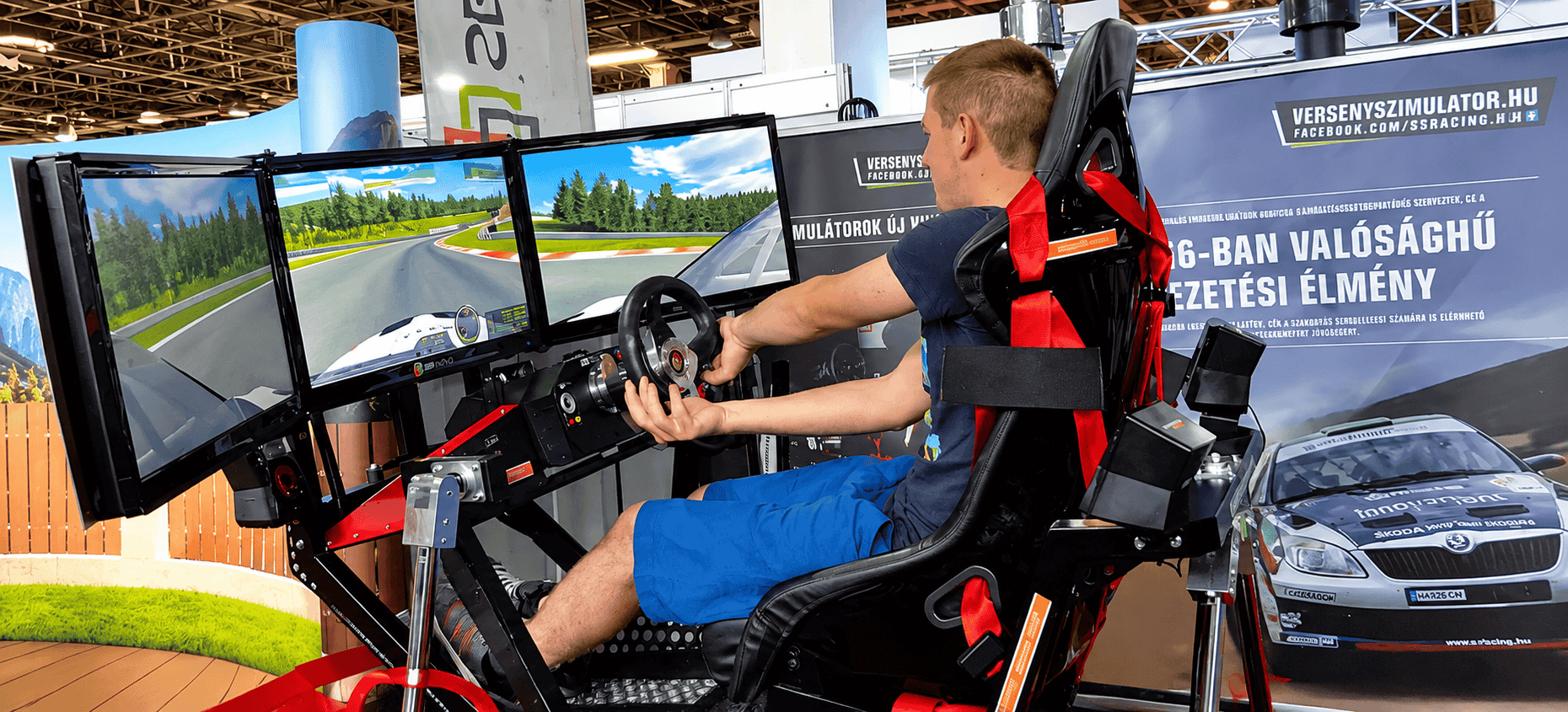 Experience High-Speed Excitement with Racing Simulators at Your Next Event